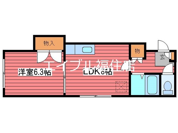 パールビューの物件間取画像